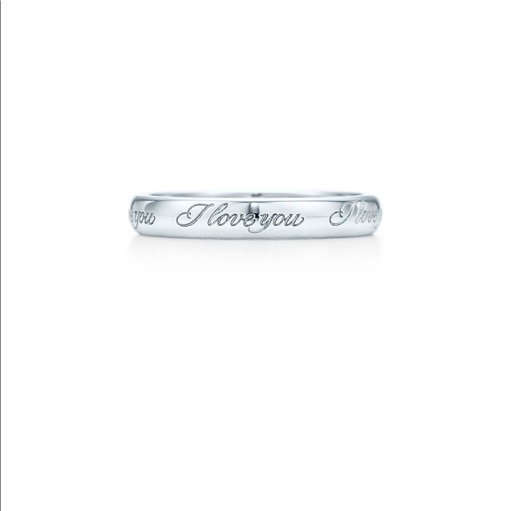 Tiffany & Co “I love you” ring